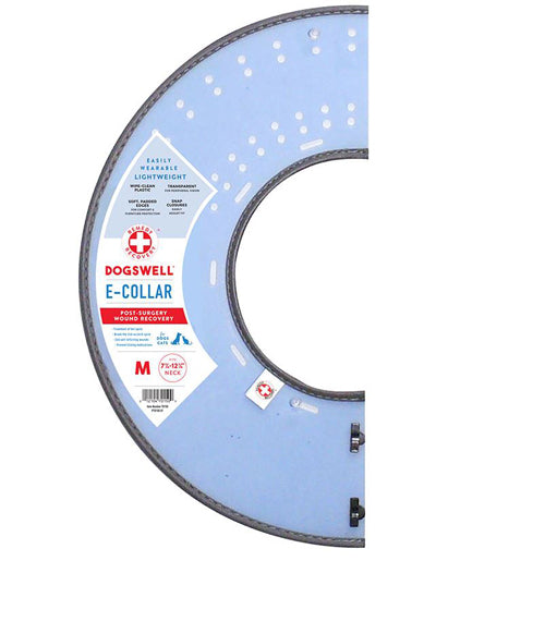 Dogswell Dog-Cat Remedy and Recovery Rigid E-Collar Medium Assist