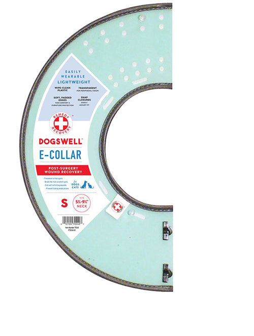 Dogswell Remedy and Recovery Rigid E-Collar Small Assist