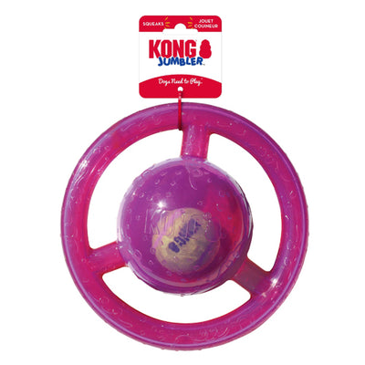 KONG Jumbler Dog Toy Disc Assorted 1ea/LG/XL