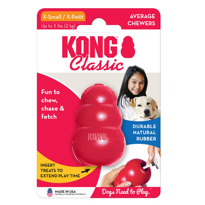 KONG Classic Dog Toy 1ea/XXS