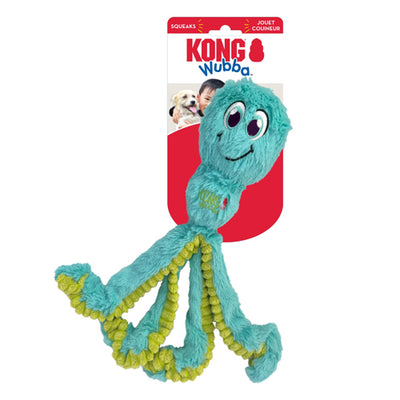 KONG Wubba Octopus Dog Toy Assorted 1ea/LG
