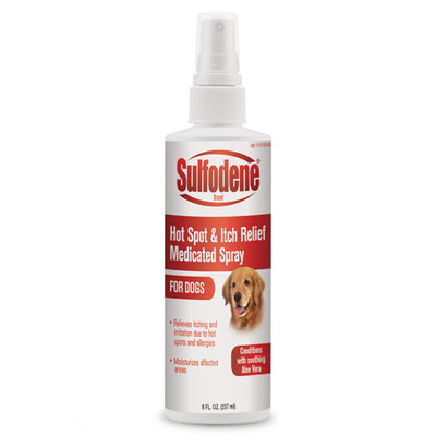 Sulfodene Hot Spot and Itch Relief Medicated Spray for Dog 8oz