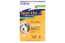 Zodiac Flea and Tick Spot On for Dogs Large Over 60 Pounds 4 Pack