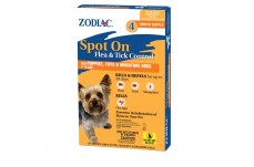 Zodiac Flea and Tick Spot On for Puppies 7-15 Pounds 4 Pack