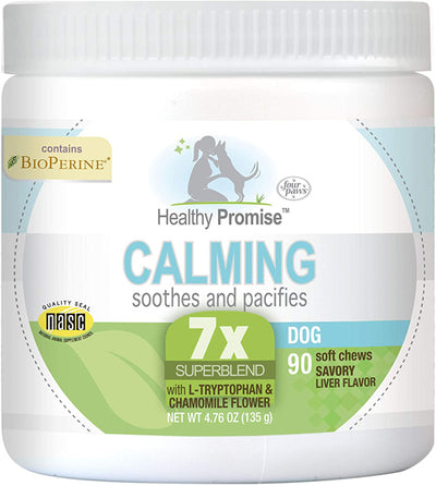 Four Paws Healthy Promise Calming Chews for Dogs Calming; 1ea-90 ct