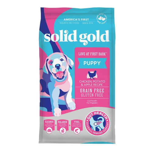 Solid Gold Puppy Love First Bark Chicken Potato Apple 4Lb