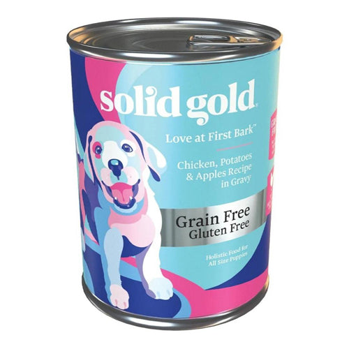 Solid Gold Puppy Love At First Bark Chicken Grain Free 13.2oz.(Case of 6)