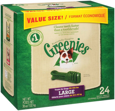 Greenies Original Dog Dental Treat 36 oz 24 Count Large