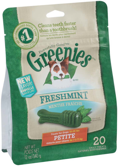 Greenies Fresh Dog Dental Treat 27 oz 20 Count Petite