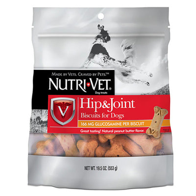 Nutri-Vet Hip & Joint Dog Biscuits Peanut Butter 1ea/Small, 19.5 oz