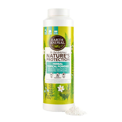 Earth Animal Natures Protection - Herbal Topical Powder - 8oz.