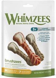 Whimzees Dog Brushzee Daily Pack Medium