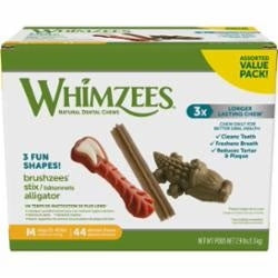 Whimzees Dog Value Box Medium 46.6oz.