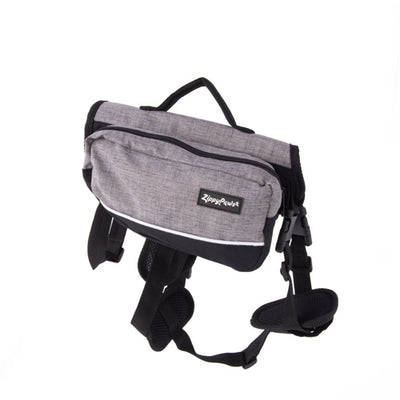 ZippyPaws Backpack For Dog Graphite 1ea-Sm