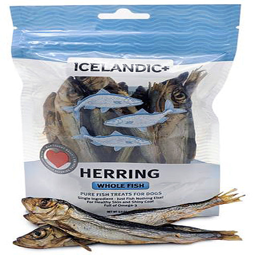 ICELANDIC DOG HERRING FISH WHOLE BULK 9oz.