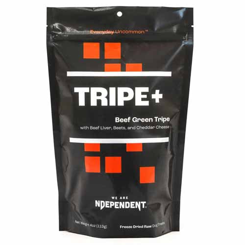 Ndependent Dog Tripe Freezedried Beef 4oz.