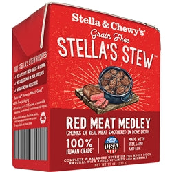 Stella and Chewys Dog Stew Red Meat Medley 11Oz (Case Of 12)