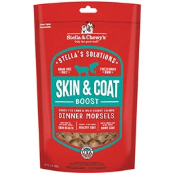 Stella and Chewys Dog Solutions Skin and Coat Boost Lamb and Salmon 13 Oz
