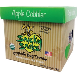 Snicky Snaks Usda Certified Organic Apple Cobbler Treat, 12Lb Bulk Box