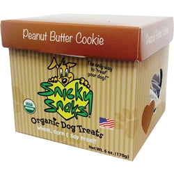 Snicky Snaks Usda Certified Organic Peanut Butter Cookie Treat; 12Lb Bulk Box