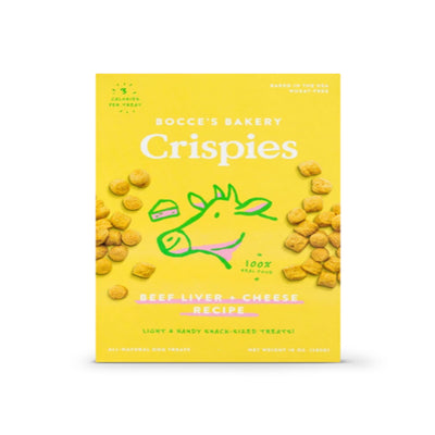 Bocces Dog Crispies Beef Liver and Cheese 2Oz