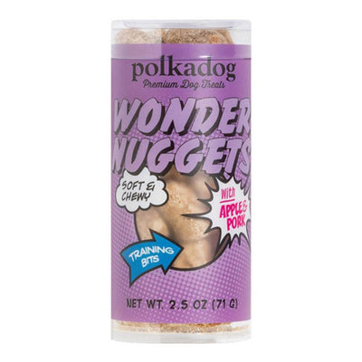 Polka Dog Wonder Nuggets Pork Apple Mini 2.5Oz