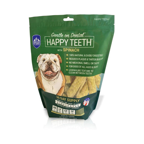 Himalayan Dog 30 Day Dental Spinach 12Oz Dog Toys and Treats