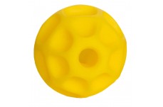 Starmark Treat Dispensing Tetraflex Dog Toy Yellow; 1ea-SM