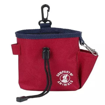 The Company Of Animals Dog Clix Treat Bag Red
