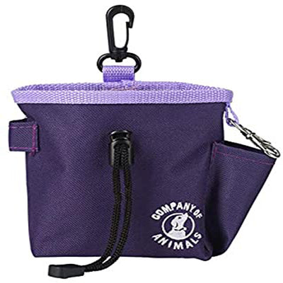 The Company Of Animals Dog Clix Treat Bag Purple