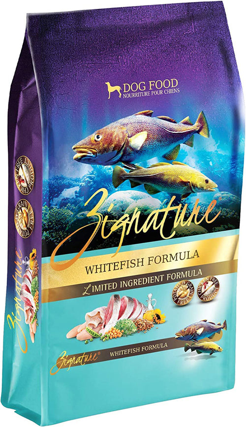 Zignature Dog 4lb. Whitefish