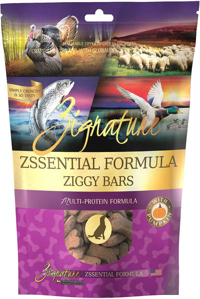 Zignature Dog Ziggy Bar Grain Free Zssential 12oz.