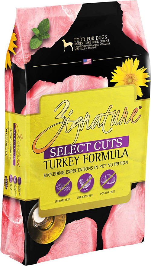 Zignature Dog 4lb. Select Cut Turkey