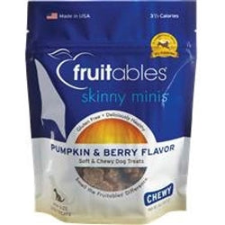 Fruitables Skinny Minis Soft Dog Treats Pumpkin Berry; 5 oz
