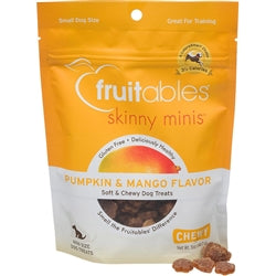 Fruitables Skinny Minis Soft Dog Treats Pumpkin Mango; 1ea-5 oz