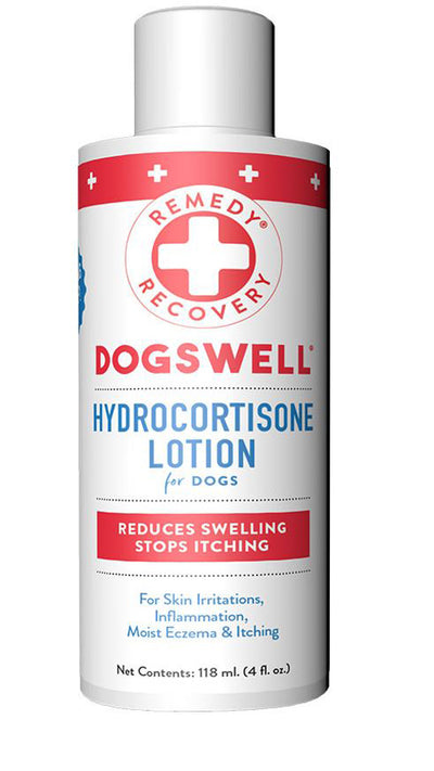 Dogswell Dog and Cat Remedy and Recovery Hydrocortisone Lotion 4oz.