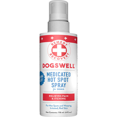 Dogswell Dog and Cat Remedy and Recovery Medicated Hot Spot Spray 4oz.