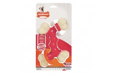 Nylabone Double Bone Power Chew LongLasting Dog Toy Bacon; 1ea-XL-Souper 1 ct