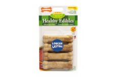 Nylabone Healthy Edibles All Natural Long Lasting Roast Beef Flavor Chew Treats 8 Count; Roast Beef; 1ea-XS-Petite