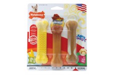 Nylabone Flavor Frenzy Power Chew Triple Pack Chicken; Corn Ice Cream Sundae; 1ea-SMall-Regular 3 ct