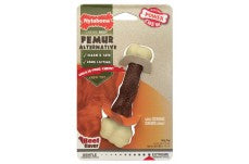 Nylabone Femur Bone Rawhide Alternative Power Chew Durable Dog Toy Femur; Beef; 1ea-Medium-Wolf 1 ct