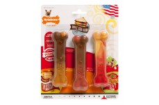 Nylabone Flavor Frenzy Power Chew Triple Pack Pancakes Sausage; Roast Beef Club; Lasagna; 1ea-XS-Petite 1 ct