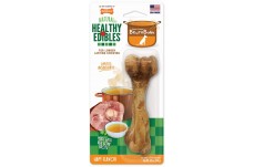 Nylabone Healthy Edibles Broth Bone All Natural Dog Treats Made With Real Bone Broth 1 Count; 1ea-Giant Up To 50 lb