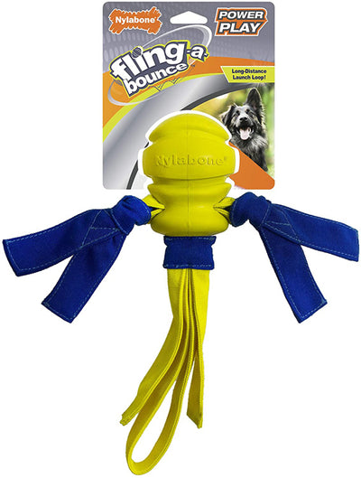 Nylabone Power Play Dog Fetch Toys FlingaBounce FlingaBounce; 1ea-Large 1 ct