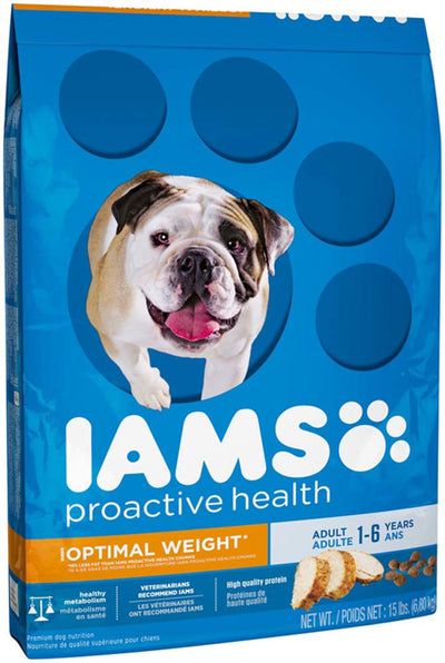 IAMS ProActive Health Optimal Weight Control Dog Food 15 lb