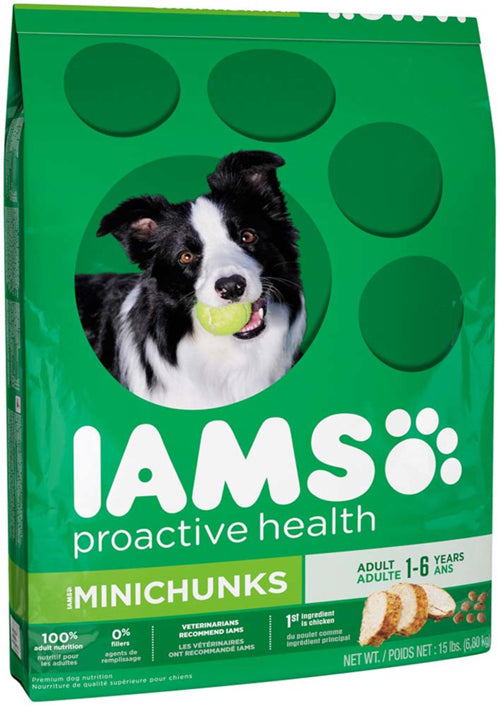 IAMS ProActive Health Minichunks Dog Food 15 lb