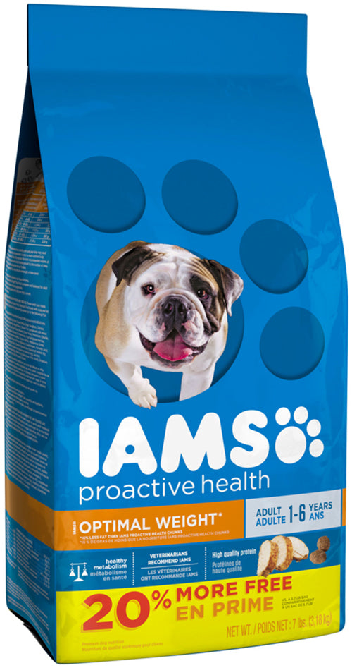 IAMS ProActive Health Optimal Weight Control Dog Food 7 lb