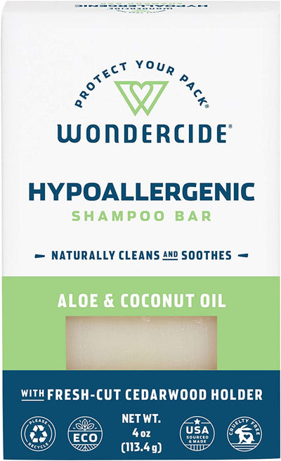 Wondercide Hypoallergenic Shampoo Bar-4 oz