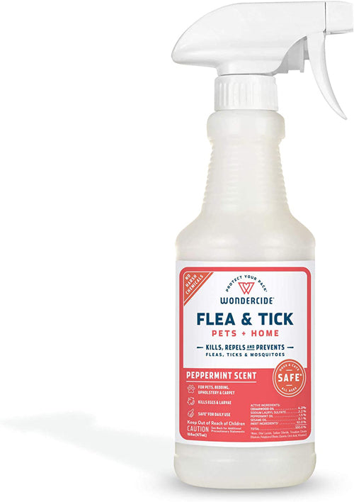 Wondercide Flea Tick and Mosquito Control Spray 16 oz-Peppermint