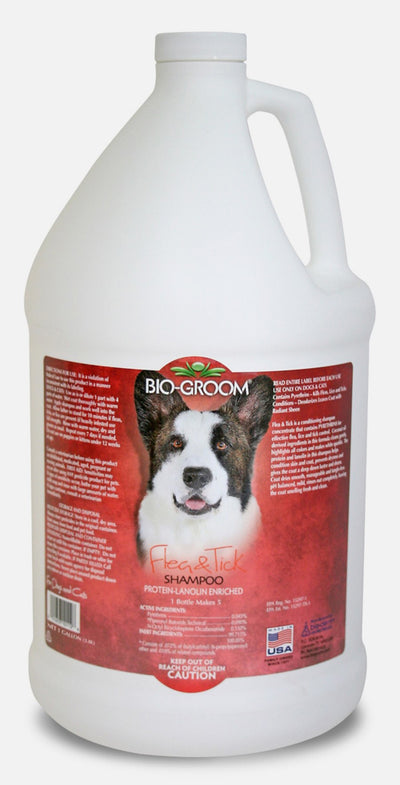 Bio Groom Flea and Tick Shampoo for Dogs 1 gal